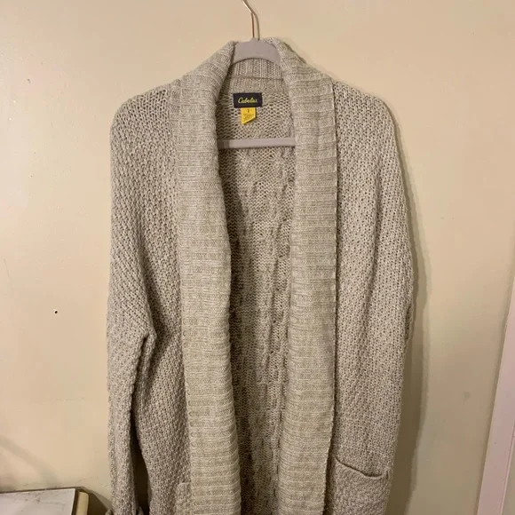 Cabelas oversized knit cardigan - Picture 2 of 5